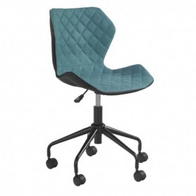 Scaun birou ergonomic copii, stofa turcoaz Ax Marix