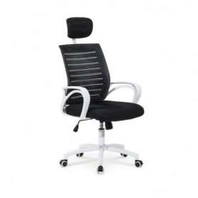 Scaun birou cu tetiera mesh negru AX Stock