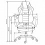 Scaun gaming piele ecologica AX Seul