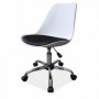 Scaun birou alb/negru AX Z777