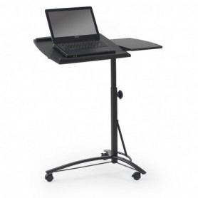 Masa laptop 17 inch, neagra, tip birou, AX A17