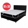 Set Saltea Superortopedica Lux Perla 180x200 plus Husa hipoalergenica