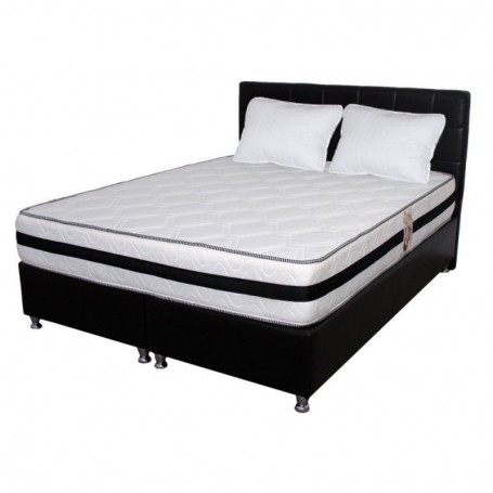 Set Saltea Memory foam Cataleya 160x200x25 plus 2 perne microfibra 50x70