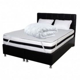 Set Saltea Memory foam Cataleya 160x200x25 plus 2 perne plus Husa hipoalergenica plus Pilota iarna microfibra 180x200