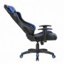 Scaun gaming GN90 Silverstone negru - albastru