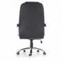 Scaun directorial negru, piele ecologica AX 012