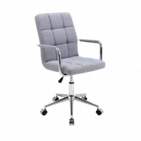 Scaun birou copii stofa gri AX Z022