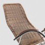 Balansoar ratan AX Tom otel cromat