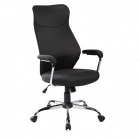 Scaun directorial negru, stofa AX Z319