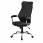 Scaun directorial negru, stofa AX Z319