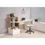 Birou melaminat alb AX Grow 149x50x105 cm