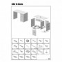 Birou alb 120x55x75 cm, AX Laura