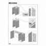 Birou alb 120x55x75 cm, AX Laura