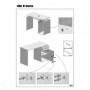Birou alb 120x55x75 cm, AX Laura