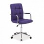 Scaun birou copii violet, piele ecologica AX Gala