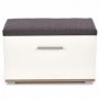 Pantofar tip Taburete HM Lima ST2 alb - stejar sonoma