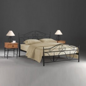 Pat SL Denver 160x200 negru