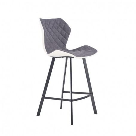 Scaun bar HM H83 alb - gri