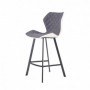 Scaun bar HM H83 alb - gri