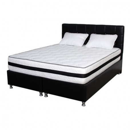 Set saltea Forte Super ortopedic 140x190x30 plus 2 perne microfibra 50x70