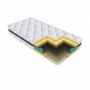 Saltea Forte Super ortopedic 140x200x30 plus 2 perne microfibra 50x70 plus Husa hipoalergenica