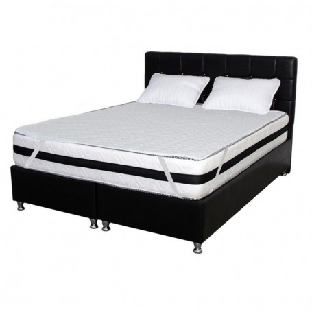 Saltea Forte Super ortopedic 160x200x30 plus 2 perne microfibra 50x70 plus Husa hipoalergenica
