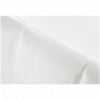 Pat piele ecologica alb AX Bella alb 160x200 cm