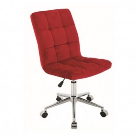 Scaun birou stofa bordo AX Z020