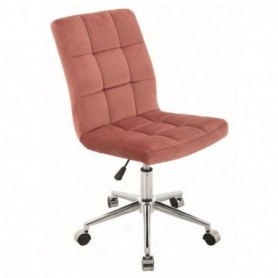 Scaun birou stofa caramiziu AX Z020