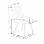 Scaun living HM K404 verde