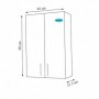 Dulap baie Roma 45 x 68 cm