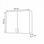 Dulap baie Roma 80 x 68 cm