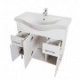 Set Baza, lavoar baie GN1531 si oglinda GN0551 - 80 cm