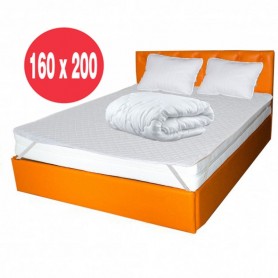 Saltea Ulise Standard Spring Comfort 160x200 plus 2 perne plus Husa hipoalergenica plus Pilota iarna microfibra 180x200