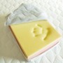Set saltea Safir Memory Plus 90x190 plus 1 perna microfibra 50x70