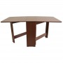 Set masa plianta MD1 wenge cu 6 scaune pliante