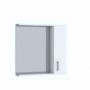 Set Baza, lavoar baie GN1871 si oglinda GN0201 - 65 cm alb