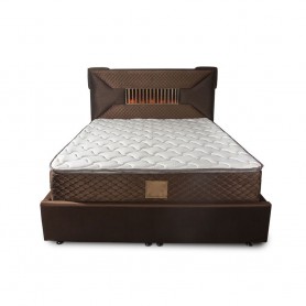 Saltea Lux Memory Tiara cu topper 160x200x32 cm