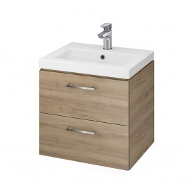 Baza si lavoar AX AS8201 - 50 cm, suspendat, sertare, nuc