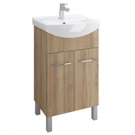Baza si lavoar AX ASA551 - 60 cm, usi, nuc