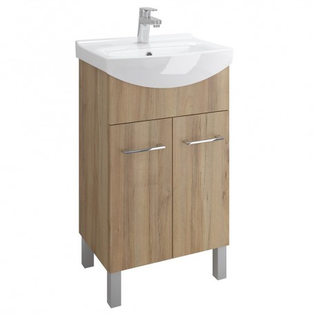 Baza si lavoar AX ASA551 - 60 cm, usi, nuc