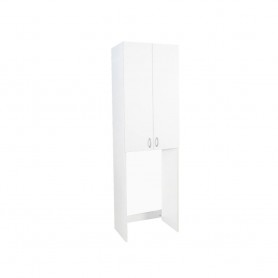 Dulap coloana masina de spalat, alb, 64x30x195 cm