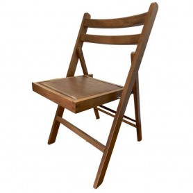 Scaun bucatarie pliant lemn de fag culoare nuc