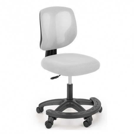 Scaun birou copii AX Vani gri, 56x53x95 cm