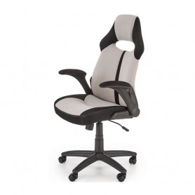Scaun birou copii AX Groom Gri/Negru, 60x58x120 cm