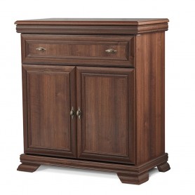 Comoda living AXKK1, 2 usi, sertar, Nuc, 88 x 46 x 97 cm
