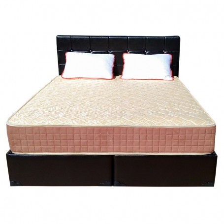Set Saltea Superortopedica Lux 140x190x23 plus 2 perne microfibra 50x70