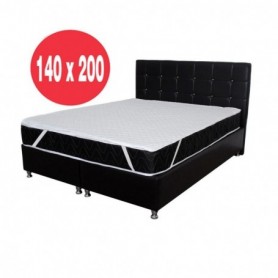 Set Saltea Superortopedica Lux Perla 140x200 plus Husa hipoalergenica