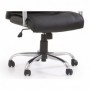 Scaun directorial piele ecologica neagra AX Hector