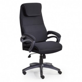 Scaun directorial AX Sodna negru, 65x58x125 cm